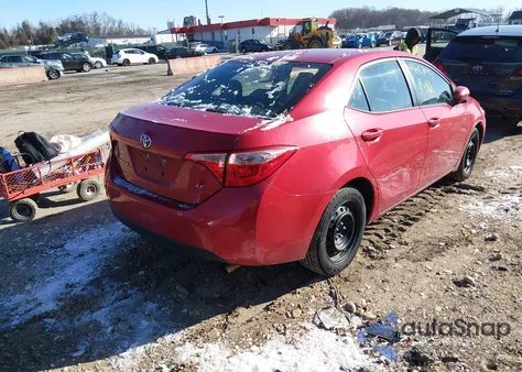 2017 Toyota Corolla Le from USA, damaged, VIN 2T1BURHEXHC937425